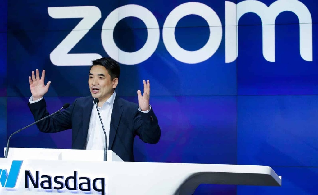 Ação do Zoom dispara na bolsa e faz fortuna de seu fundador superar os US$ 20 bi pela primeira vez