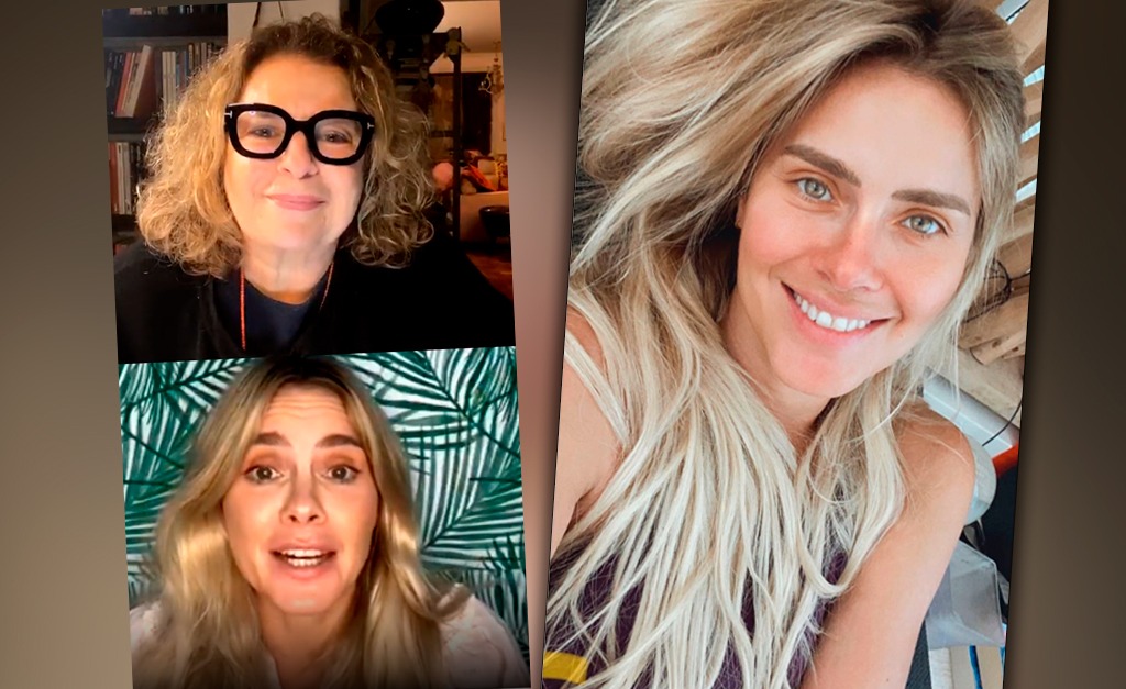 Em live, Carol Dieckmann fala de presente, futuro e de fatos importantes do passado como a lei com seu nome: “Tentaram me extorquir e tratei como crime”