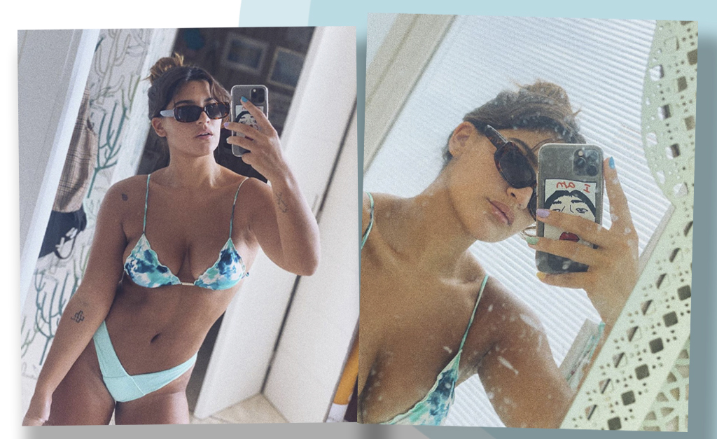 Giulia Costa desabafa sobre peso após críticas em foto de biquíni: “Alguém me diz porque tem tanta gente ruim no mundo?”