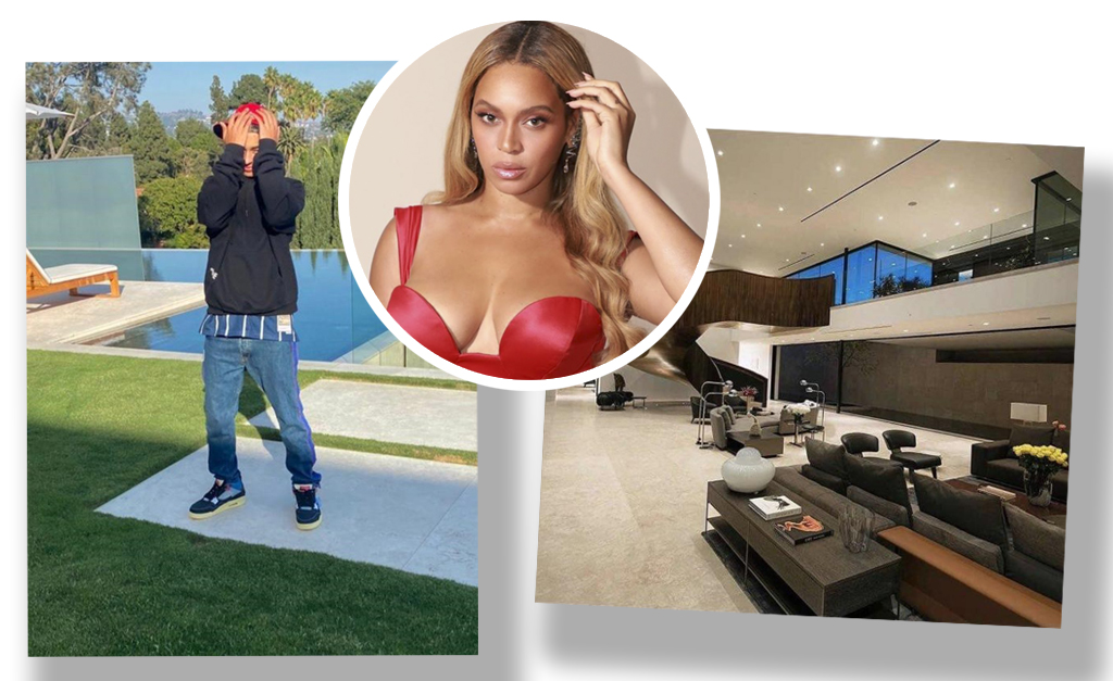 Sobrinho de Beyoncé vaza na internet imagens inéditas do château de R$ 650 milhões da tia em Bel Air. Vem ver!