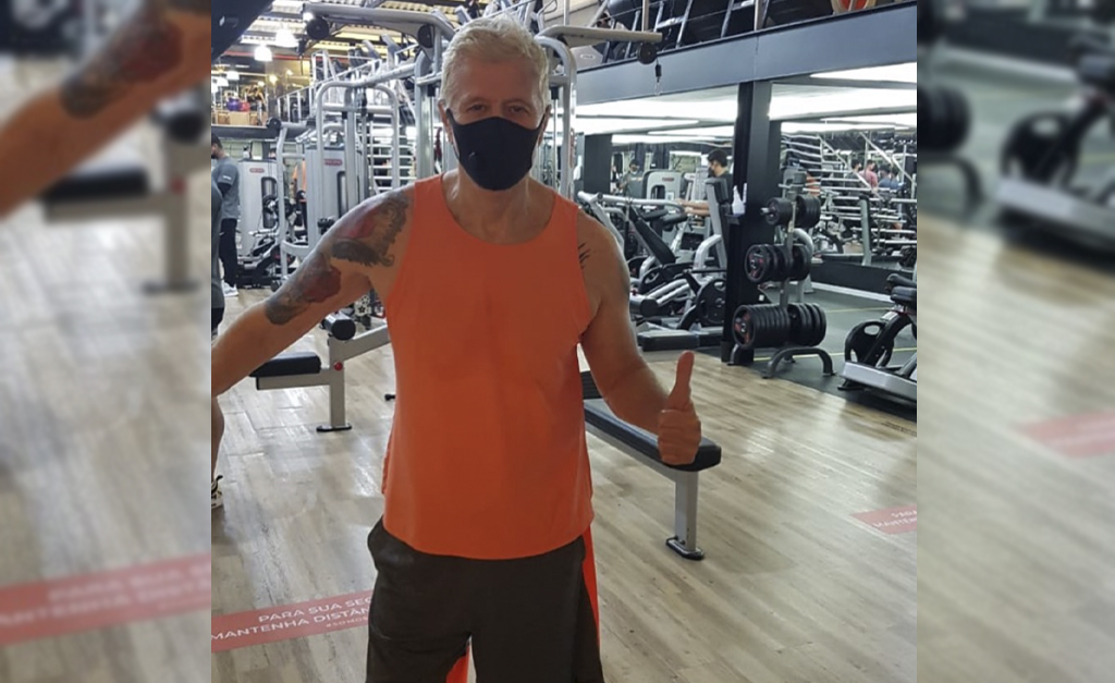 Miguel Falabella está de volta à malhação e comemora: “O dia fica mais interessante e suportável após o exercício”