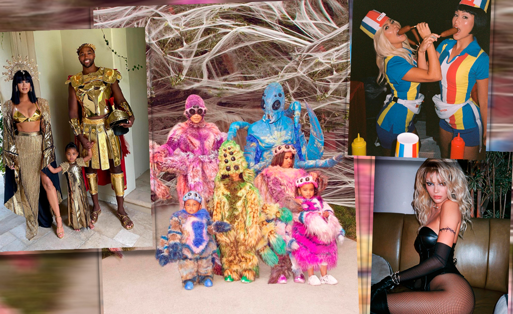 Fantasias luxuosas, festão e polêmicas: Família Kardashian-Jenner não decepcionou no Halloween
