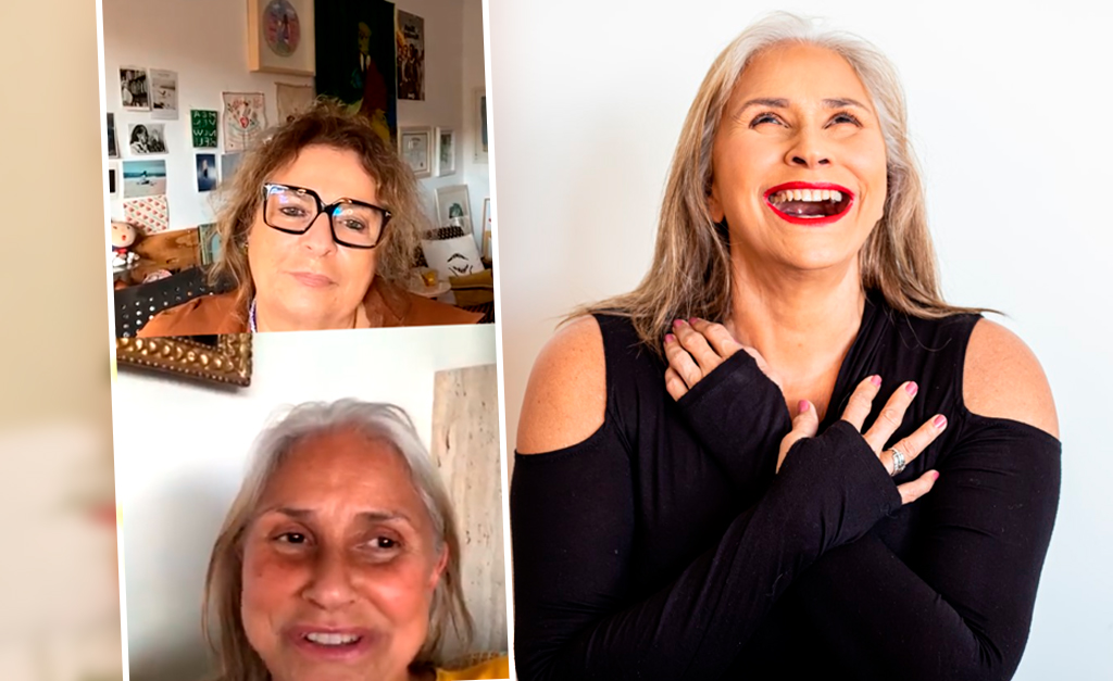 Cheia de histórias e gargalhadas, Fafá de Belém solta o verbo em live com Joyce: “Entre um namorado chato e um grupo de amigos, fico com os amigos”