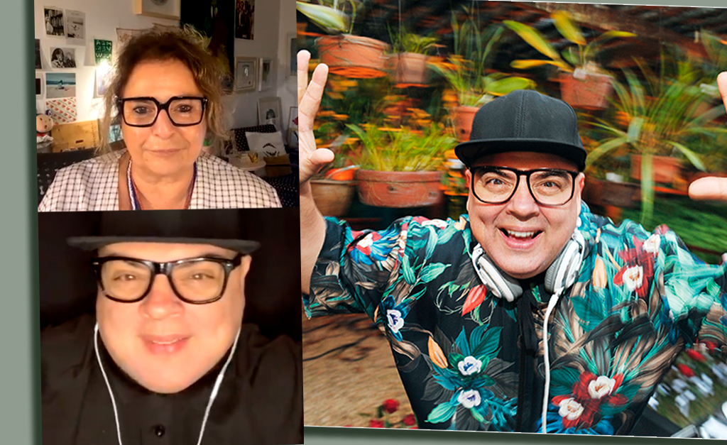 Segunda-feira foi dia de papo divertido – e profundo – sobre música, pandemia e muito mais com DJ Zé Pedro