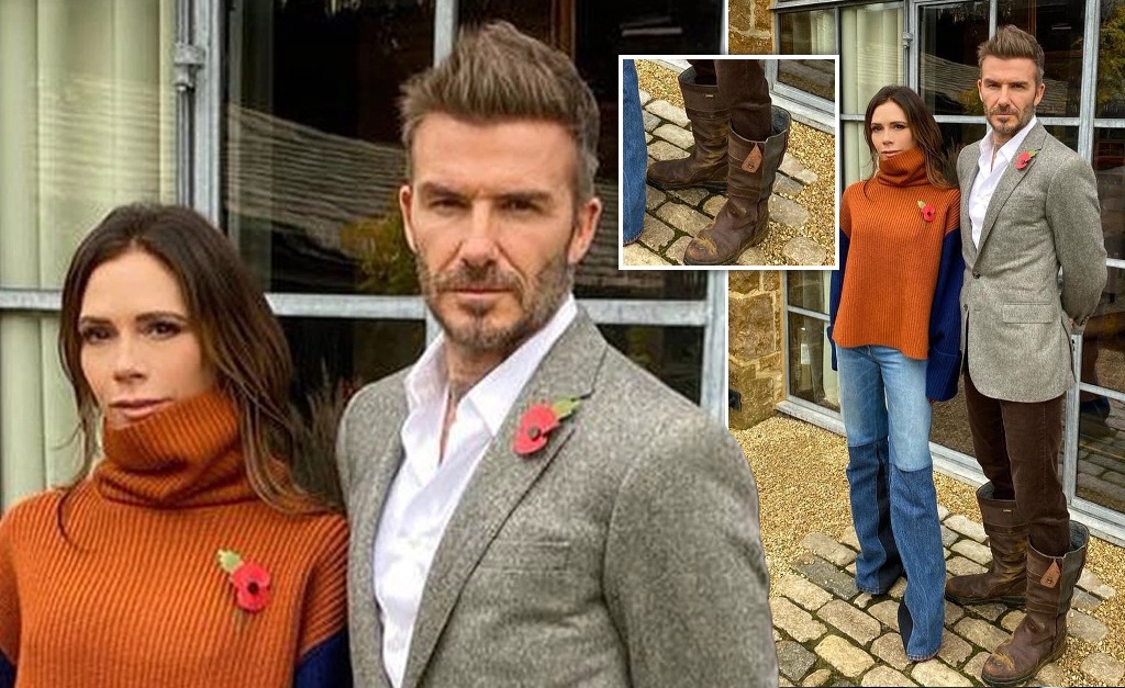 David Beckham surge com as ‘botas do Gastão’ no Insta e é trolado pela própria mulher: “Minha vingança será maligna”