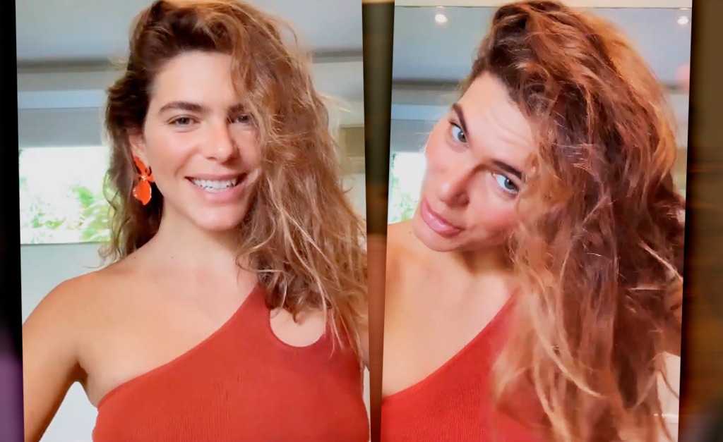 Mari Goldfarb desabafa sobre transição capilar e rebate críticas: “Deixo meu cabelo natural e parece que não cuido dele, mas é mentira”