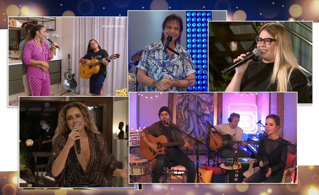 Retrospectiva 2020: De Roberto Carlos a Sandy & Junior, as lives que fizeram a turma arrastar o sofá e se jogar