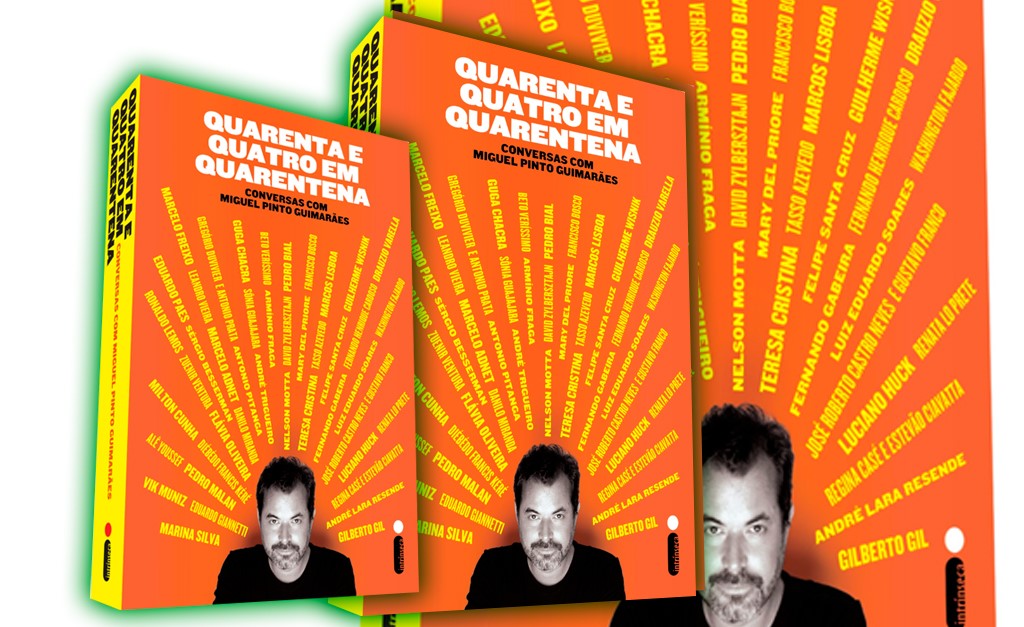 Miguel Pinto Guimarães transforma lives realizadas durante a quarentena no livro “Quarenta e Quatro em Quarentena”