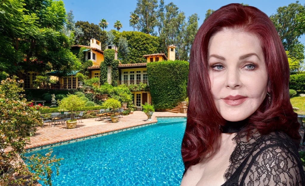 Viúva de Elvis, Priscilla Presley vende château onde viveu por 40 anos em Beverly Hills por R$ 67,1 milhões