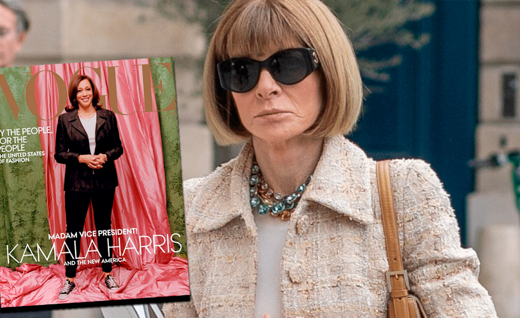 Anna Wintour sai em defesa da criticada capa com Kamala Harris: “Não era nossa intenção diminuir a importância da incrível vitória da vice-presidente eleita”