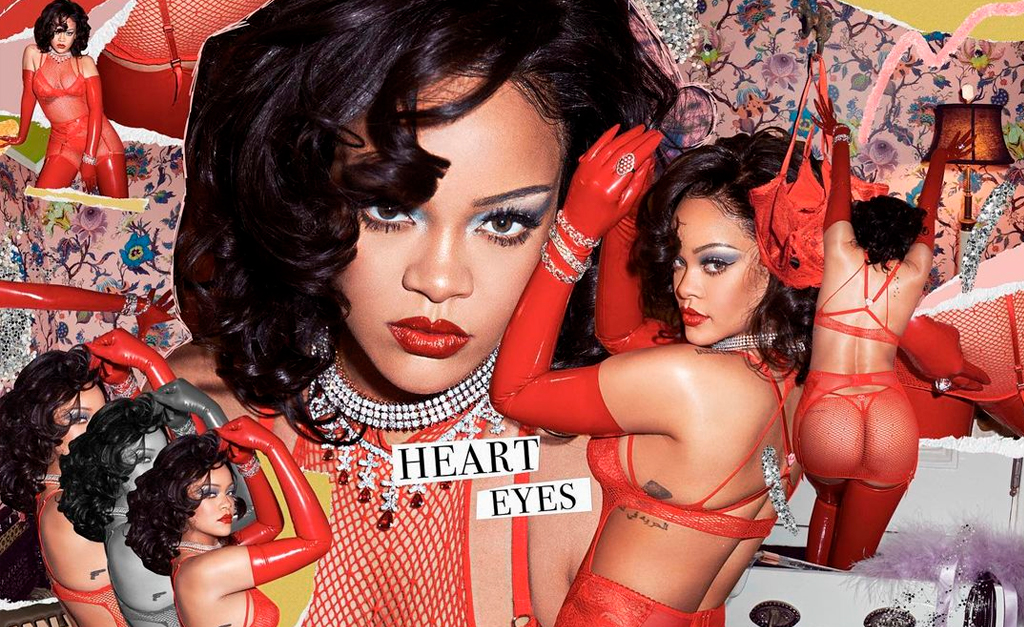 Rihanna estrela campanha de coleção de lingerie coberta de joias que valem mais de R$ 10 milhões