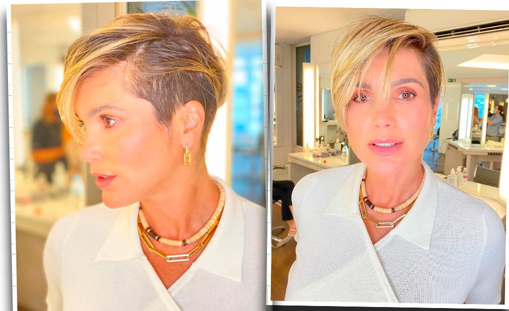 Flávia Alessandra mostra o passo a passo do seu novo ‘pixie hair’: “Tava morrendo de vontade de fazer”