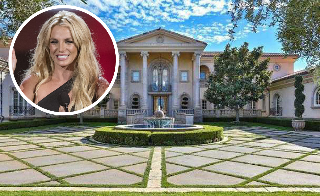 Conheça o chatêau de R$ 40 milhões, com terreno de 84 mil m², que é o lar doce lar de Britney Spears