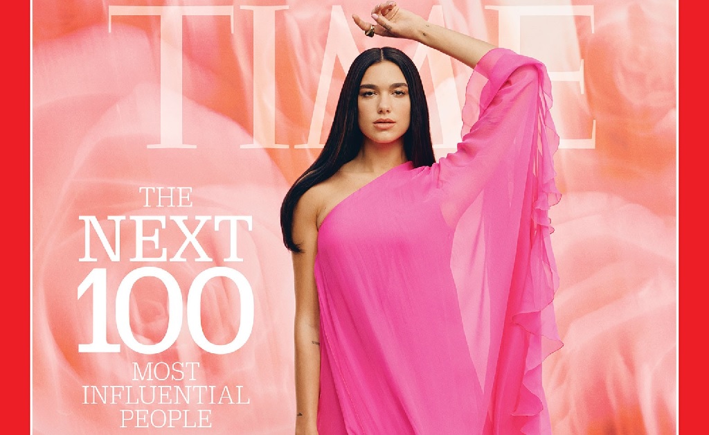 Com texto de Kylie Minogue, ‘Time’ aponta Dua Lipa como uma das próximas 100 pessoas mais influentes do mundo