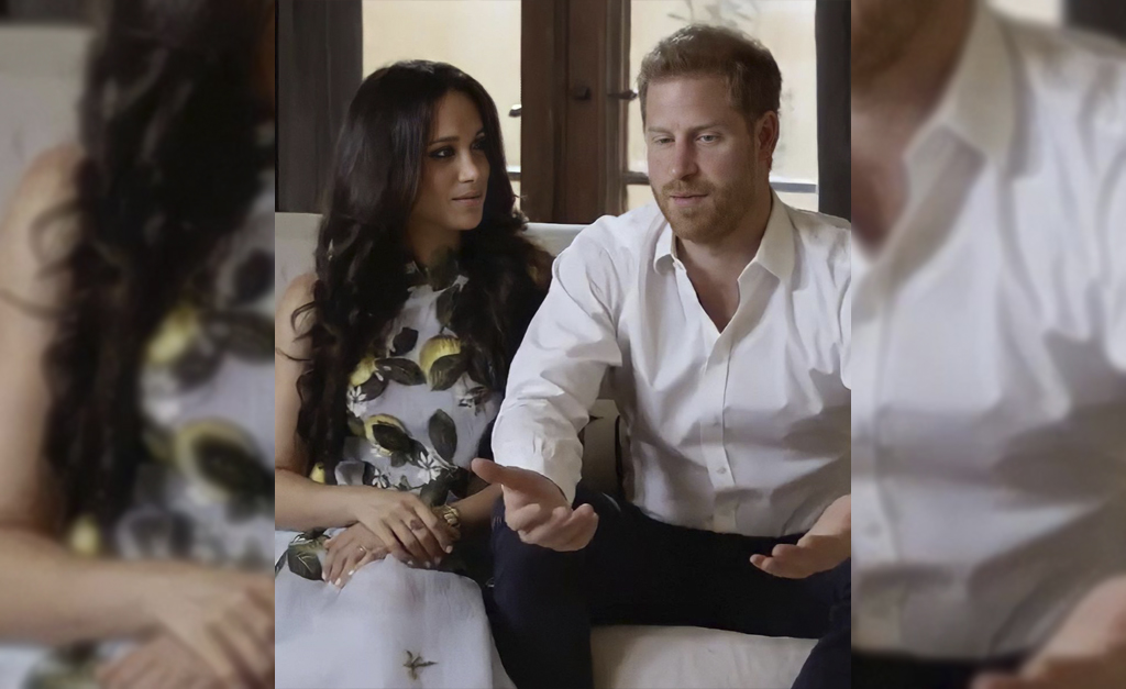 Meghan Markle faz primeira aparição pública grávida e depois de romper laços com a Família Real ao lado de Harry