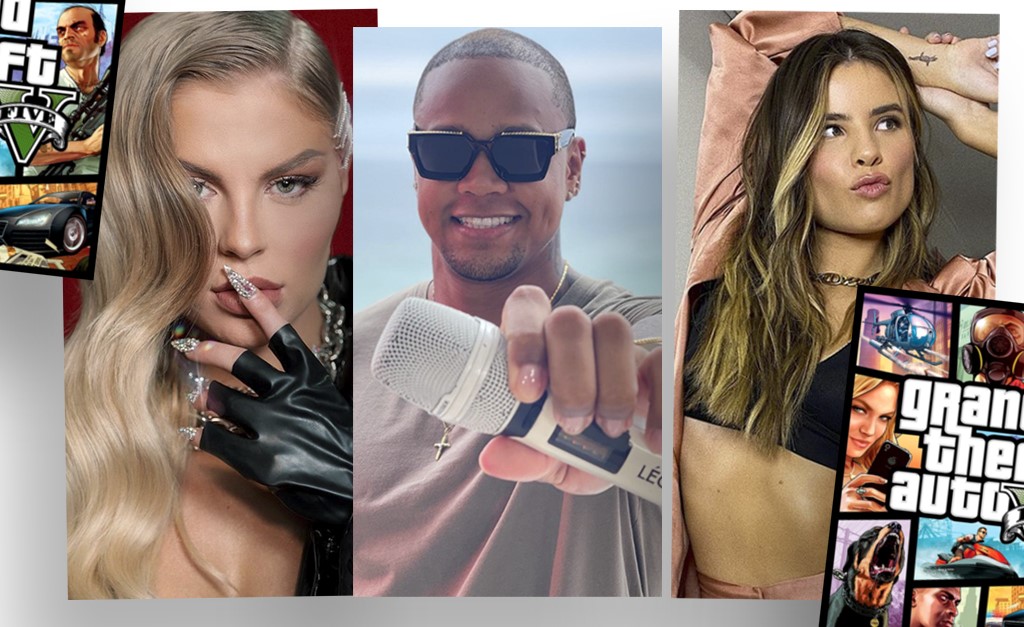 Vai ter Carnaval e paquera, sim! Luisa Sonza, Léo Santana e Giulia Be comandam folia na Cidade Alta, do GTA. Oi?