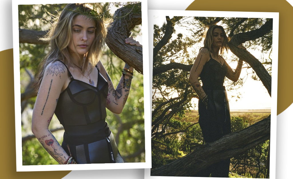 Paris Jackson estrela campanha de coleção de Stella McCartney feita com couro de cogumelo. Vem saber!