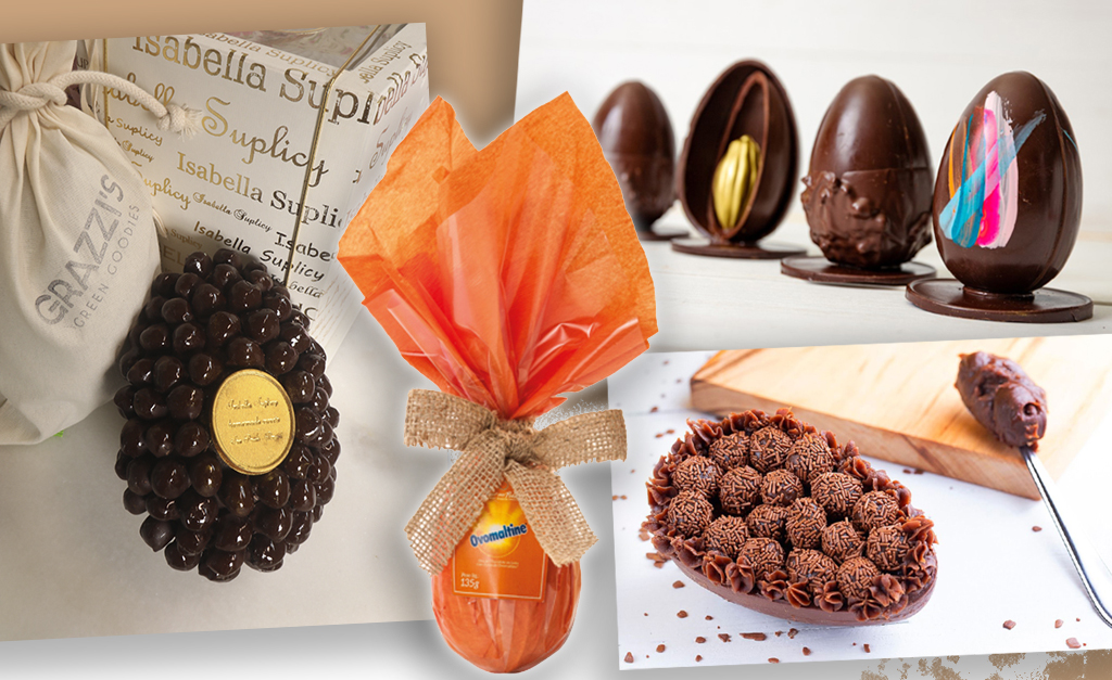 Glamurama entrega seleção de ovos de chocolate, dos clássicos aos modernos, para se deliciar nesta Páscoa