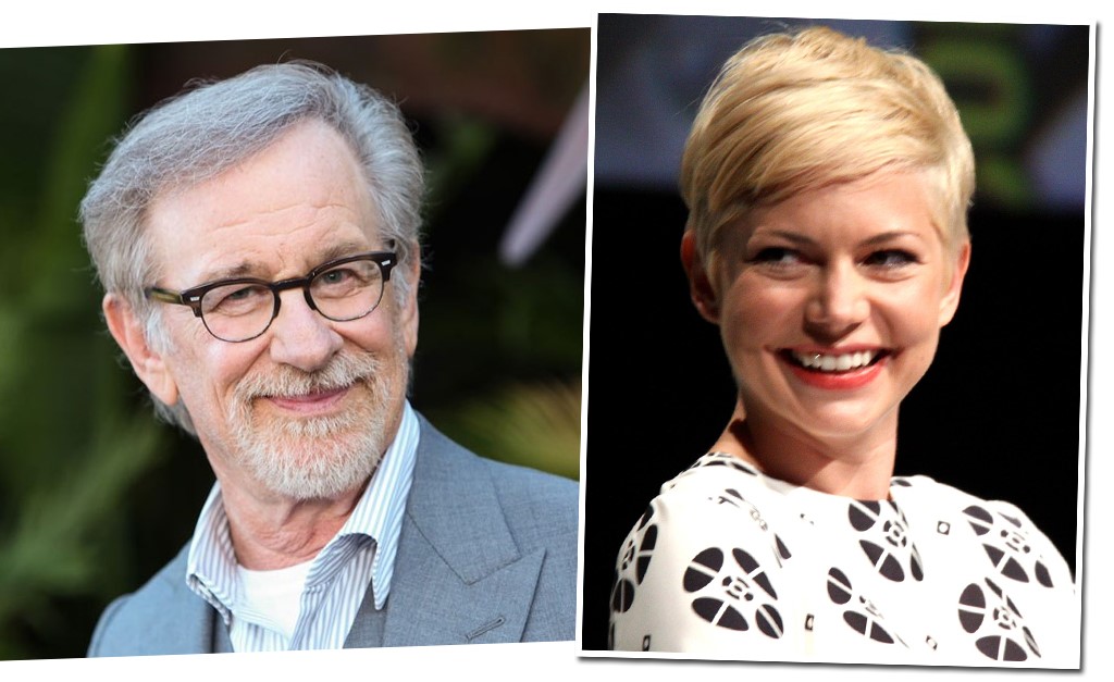 Steven Spielberg vai dirigir filme baseado na própria infância e Michelle Williams está confirmada no papel da mãe do diretor