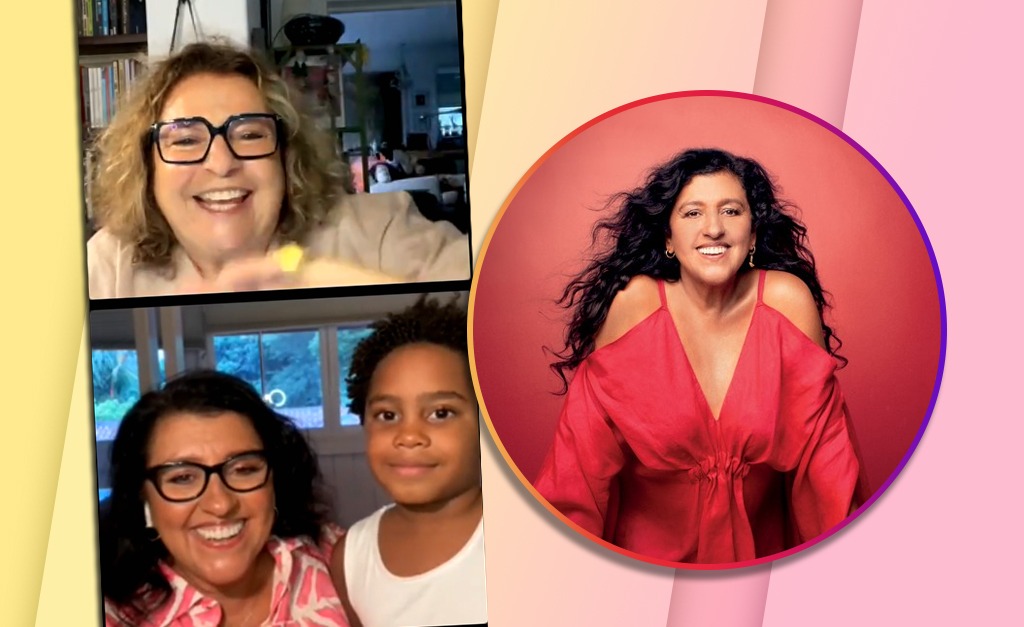 Semana começa em grande estilo com live com Regina Casé: ‘Estou louca pra fazer outra novela. Gostaria de fazer uma vilã bem má, rica e loira’