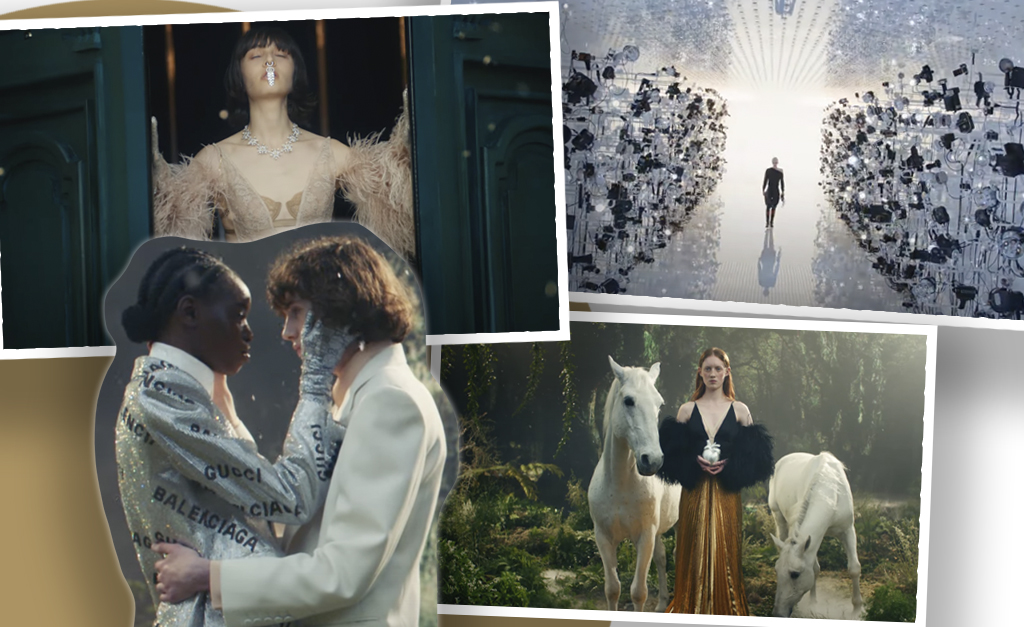 Alessandro Michele homenageia centenário da Gucci com coleção e filme inspirados na mitologia da marca. Play!