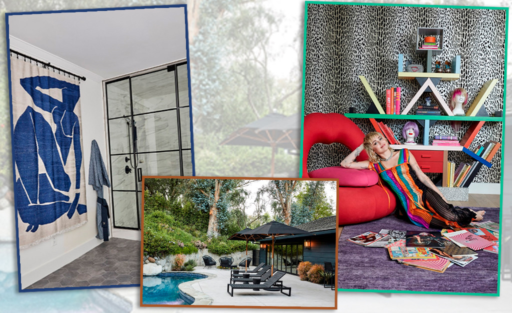 Miley Cyrus abre as portas de seu novo château em Hidden Hills decorado por sua mãe: “Tudo o que eu sonho ela consegue transformar em realidade”. Vem!