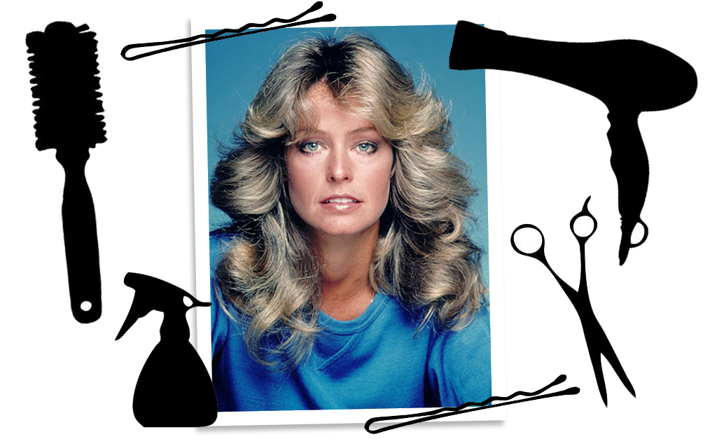 Quem lembra do cabelo de Farrah Fawcett, musa dos anos 1970? Pois ele está de volta e é o desafio da vez nas redes