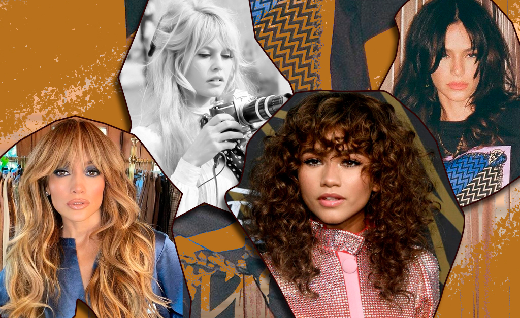Conhece a tendência da ‘curtain bang’? Vem saber tudo sobre o corte de cabelo que está fazendo a cabeça das celebs