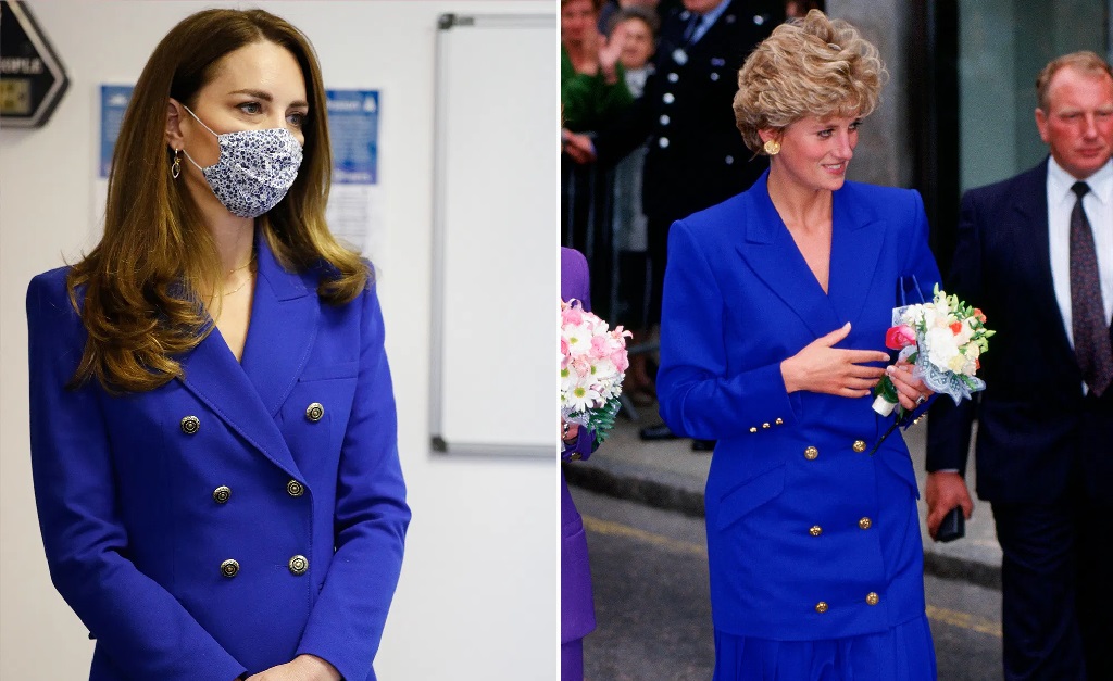 Em tour oficial pela Escócia, país estratégico para os Windsors, Kate Middleton surge com look inspirado em Diana