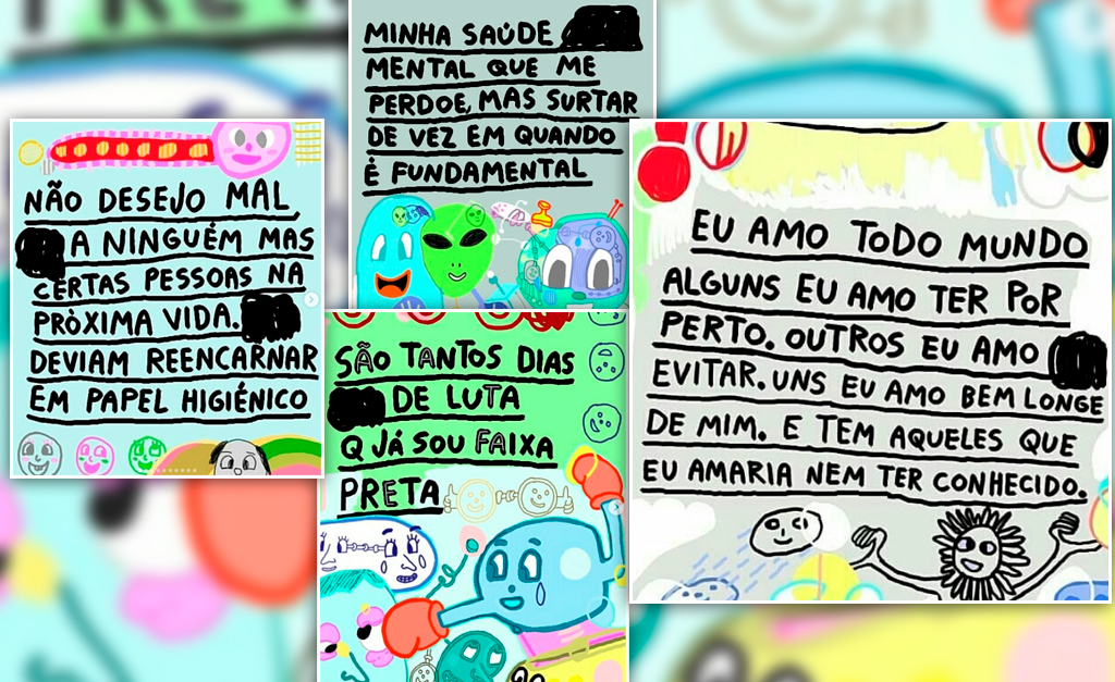 Pernambucano de 15 anos conquista fãs famosos ao compartilhar desenhos e garranchos com frases divertidas no Instagram. Entenda!