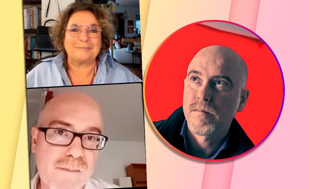 Joyce Pascowitch e o filósofo Vladimir Safatle em papo sem filtro sobre psicologia e sabedoria