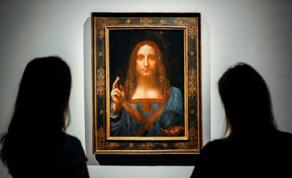 Quadro de Da Vinci, o mais caro vendido até hoje em leilão, está no centro de uma disputa entre um bilionário russo e um marchand suíço