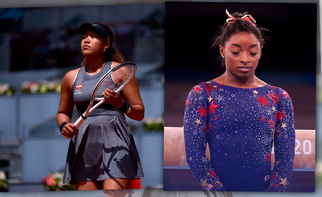 Pressão psicológica vira a maior inimiga das favoritas Naomi Osaka e Simone Biles nas Olimpíadas de Tóquio