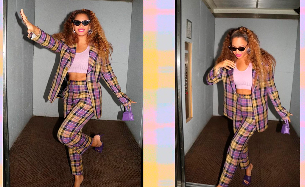 Glamurama ama: a combinação de dois paradoxos da moda, Vivienne Westwood e Raf Simons, no look de Beyoncé
