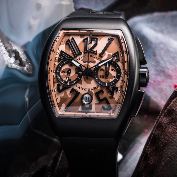 Desejo do dia: Relógio Vanguard Camouflage, da Franck Muller