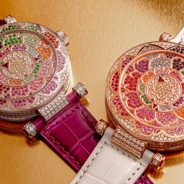 Desejo do dia: Relógio Double Mystery Peony, da Franck Muller