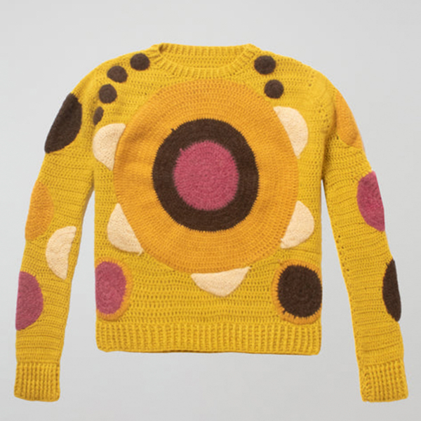 Desejo do dia: suéter colorido e fun do artista plástico James Rosa para The Elder Statesman