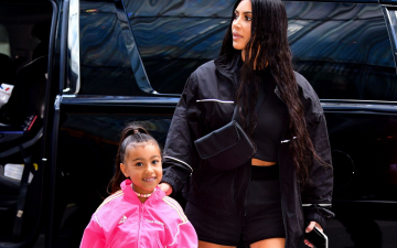 North West, filha de Kim e Kanye, dá indícios de que seguirá carreira na moda