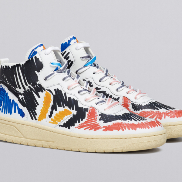 Desejo do dia: novo sneaker “rabiscado” da francesa Veja em parceria com Marni
