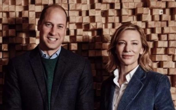 Príncipe William participa de podcast sobre o meio ambiente com Cate Blanchett