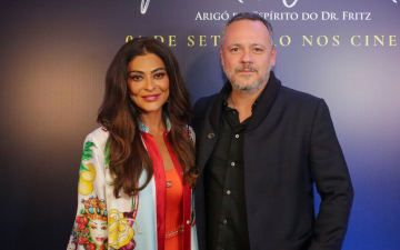 Juliana Paes, Danton Mello, Marcos Caruso e mais vão à pré-estreia de ‘Predestinado: Arigó e o Espírito do Dr. Fritz’