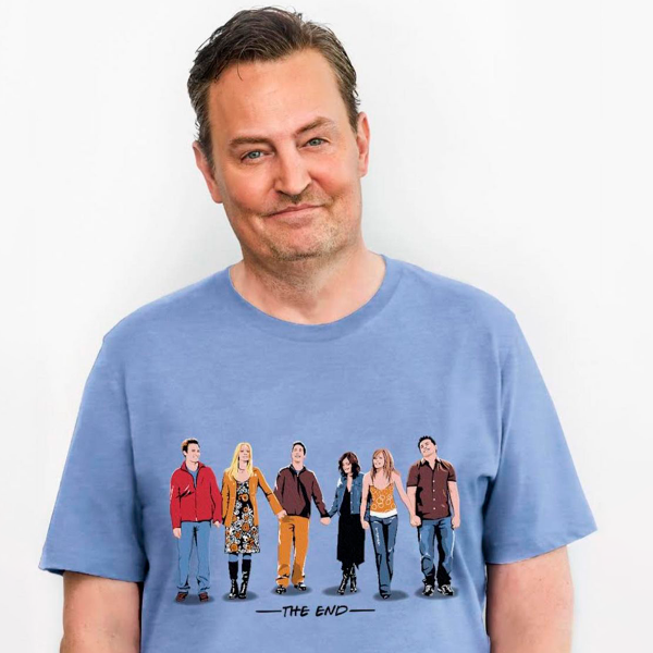 Matthew Perry se emociona ao rever episódio de ‘Friends’ no auge de seu vício em drogas: ‘Sinto pena daquele cara’