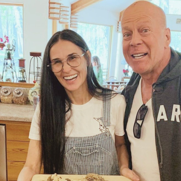 Após diagnóstico de Bruce Willis, Demi Moore se muda para casa do ator e atual esposa para ajudá-los
