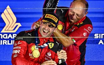 Carlos Sainz foi o piloto do GP de Singapura de F1: da pole position à vitória