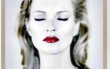 Kate Moss: meio século de "Luz Pura" por Chris Levine