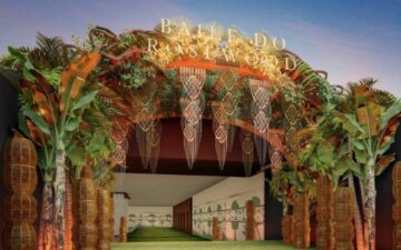 Baile do Rosewood aposta em elementos inspirados na riqueza da fauna e da flora brasileira