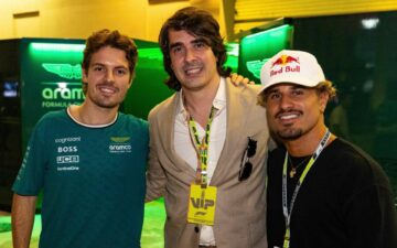 Diego Fernandes, marca presença no GP de Fórmula 1 em Abu Dhabi