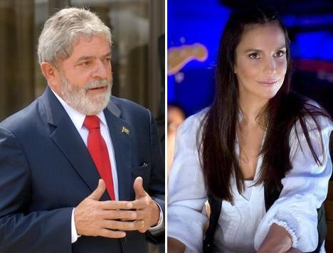 O novo baby de Ivete Sangalo deve receber, na semana que vem, uma visita pra lá de ilustre: o presidente Lula.