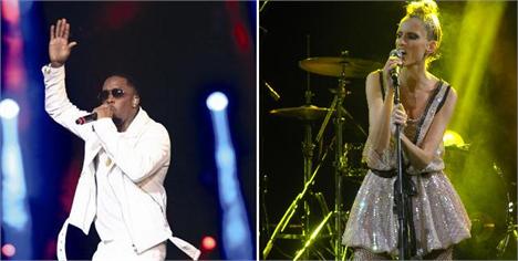 Diddy Combs acaba de fazer sua apresentação no Oi Fashion Rocks. O Jockey Clube do Rio está na maior animação.