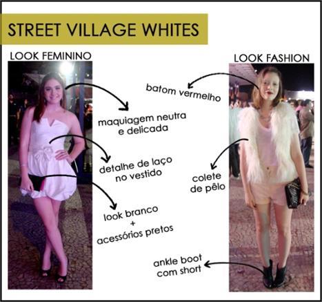 O branco tomou conta da noite desse sábado no evento de moda e música Oi Fashion Rocks. Imprimindo estilos completamente diferentes, essa cor pode dar certo para qualquer tipo de mulher.